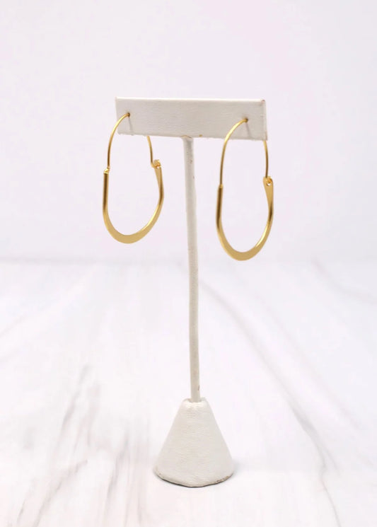 Finley Gold Hoops