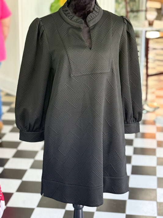 Sophistication Dress- Black
