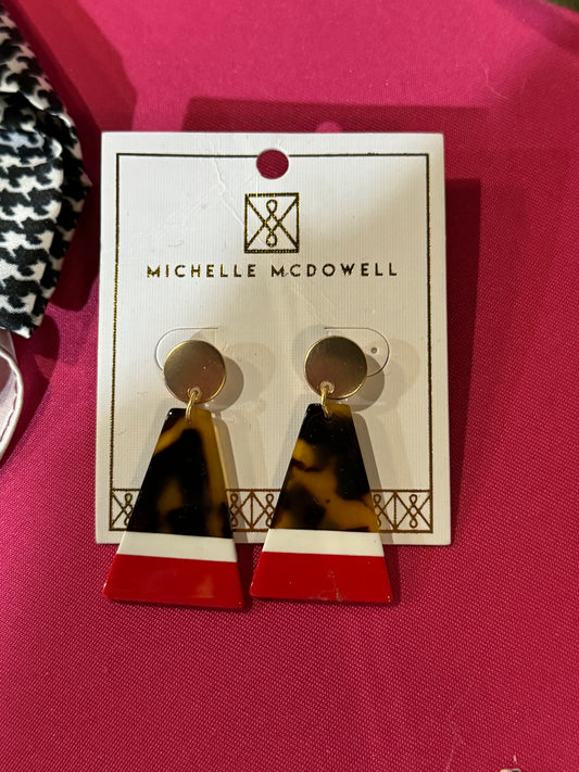 Michelle McDowell Leopard Earrings