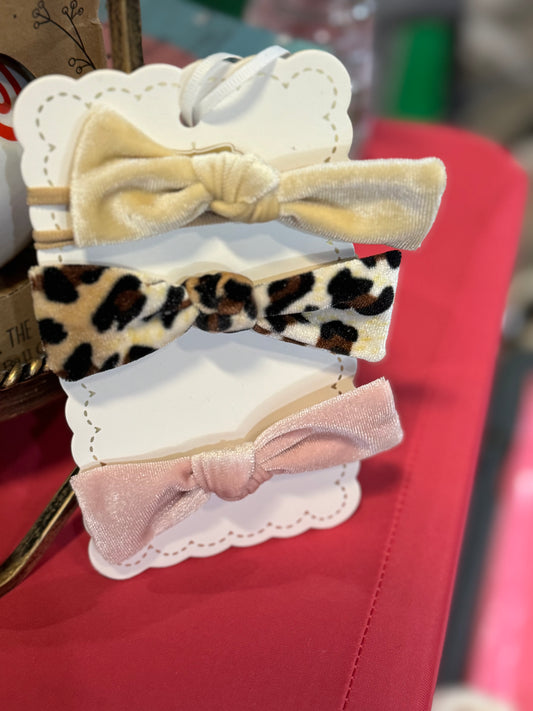 Mudpie Baby Girl Holiday Bows