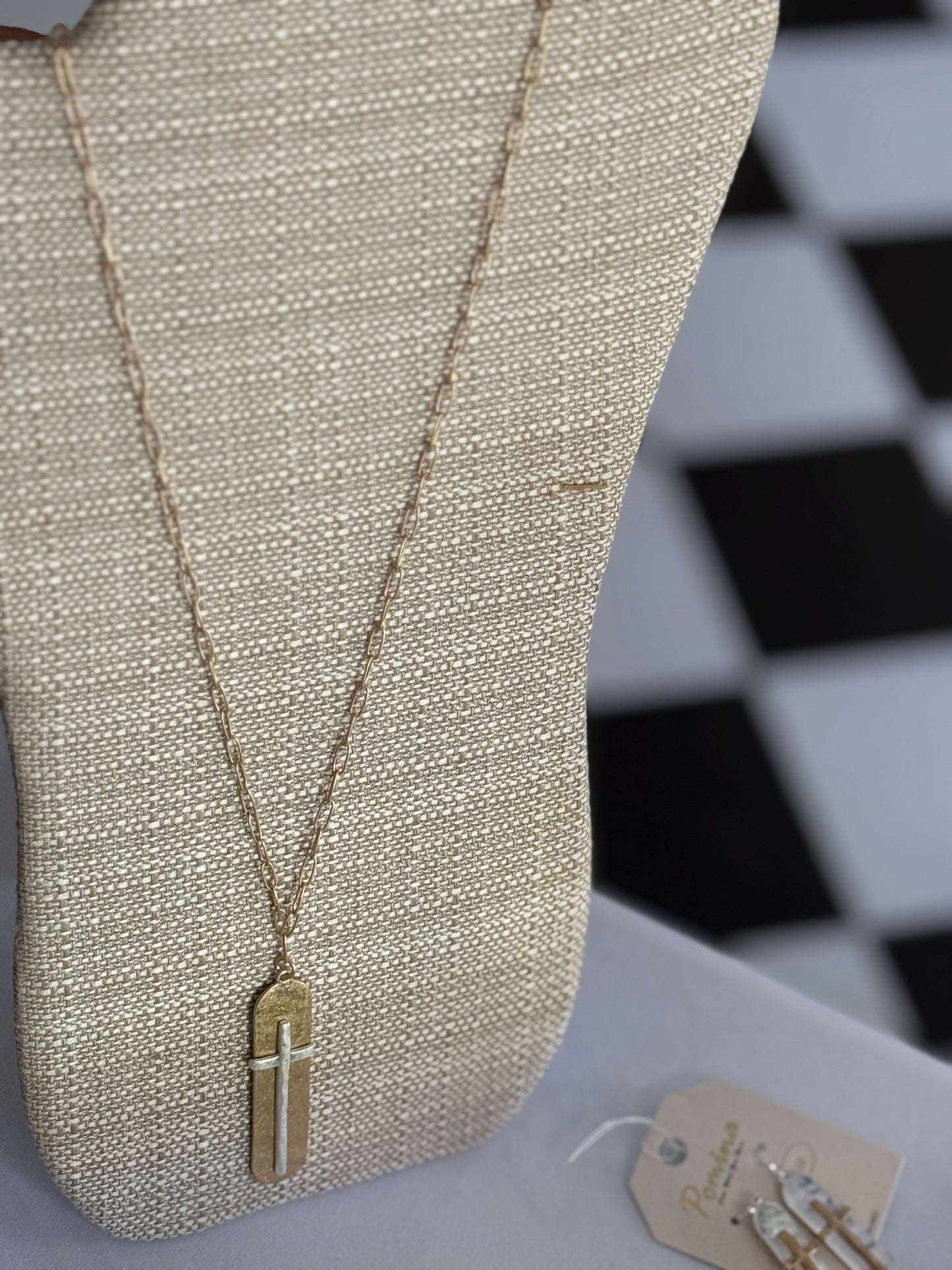 Gold Cross Necklace