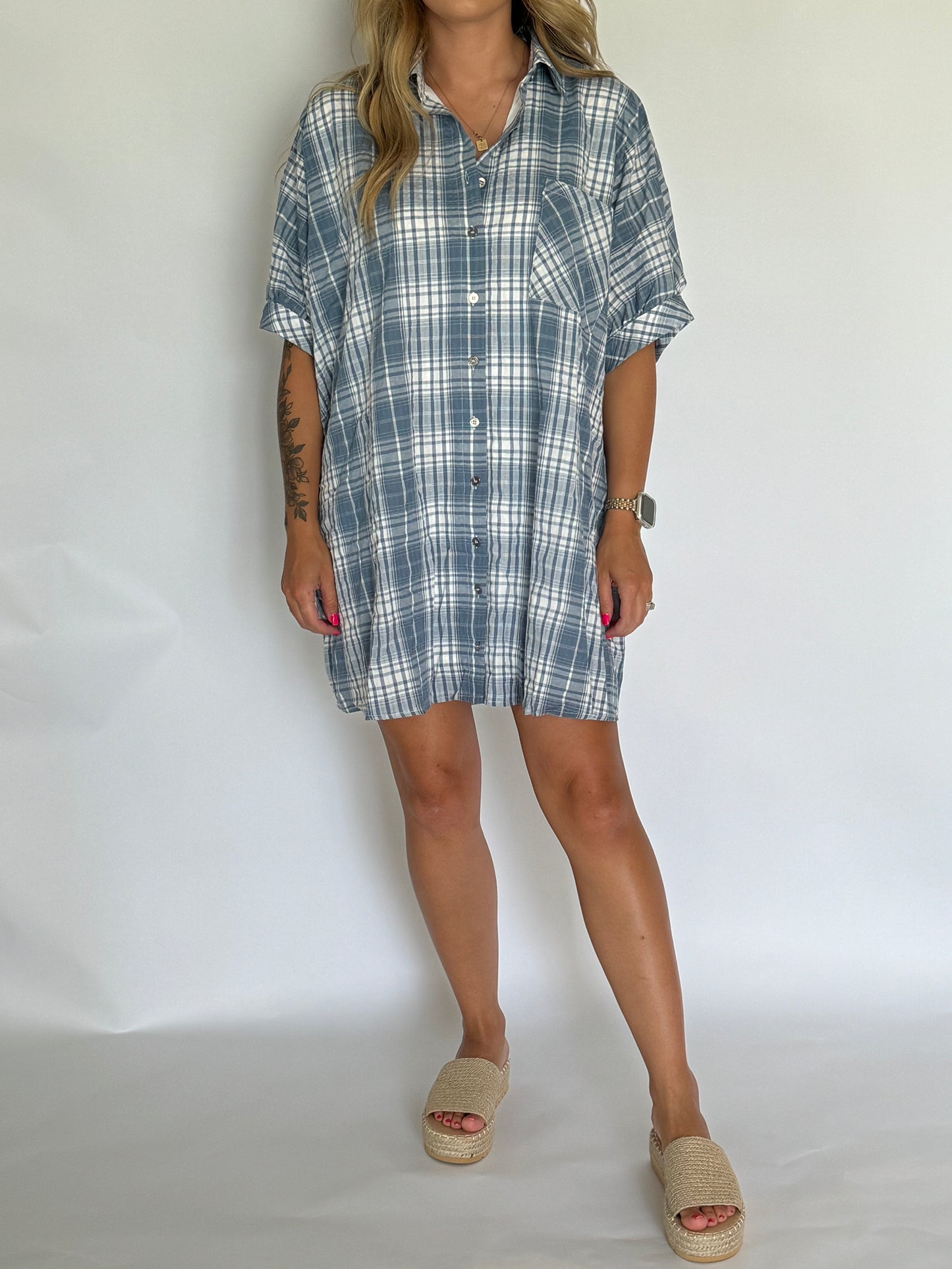 Summer Plaid Dress