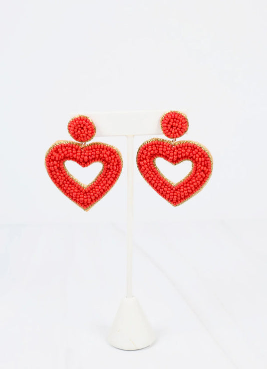 Be Mine Beaded Earrings